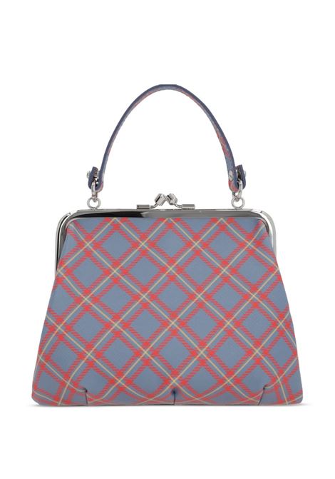 granny frame purse bag woman lisht blue VIVIENNE WESTWOOD | 4B010006W-S0022-K302